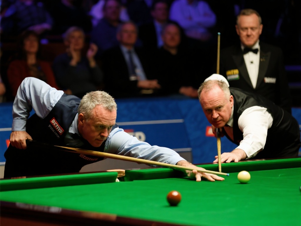 威廉姆斯13-12绝杀希金斯 挺进世锦赛四强 斯诺克世锦赛现场角逐再掀高潮,老将威廉姆